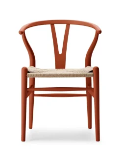 Carl Hansen & Søn Y-stol CH24 Soft Terracotta af Hans J. Wegner> Spisebordsstole